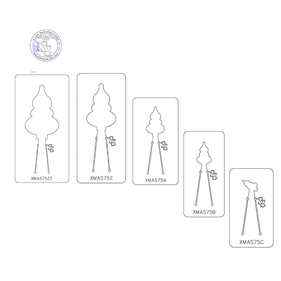 PANCAKE DIE XMAS75 CHRISTMAS ORNAMENT